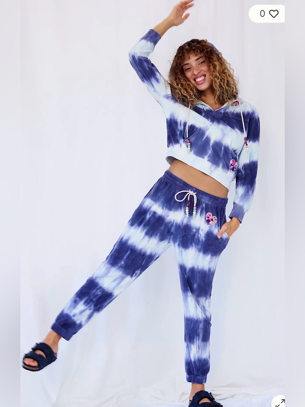 LoveShackFancy Santinella Tie-Dye Joggers